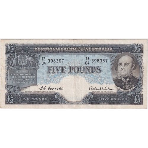 1954 Five Pound Coombs/Wilson R49 Very Fine