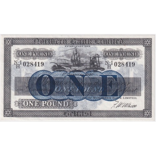 Northern Ireland 1940 1 Pound P# 178b Uncirculated