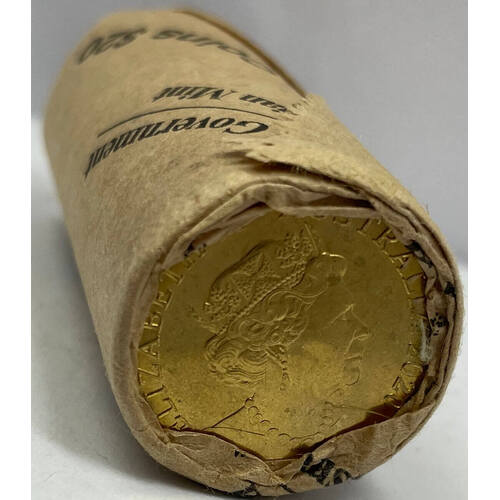 2020 1 Dollar Mint Roll Qantas Centenary (Heads/Heads)