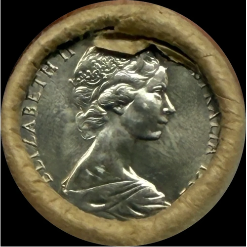 1982 5 Cent Coin Mint Roll Heads / Heads