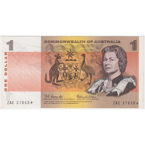 1966 $1 Note Star Note Coombs/Wilson R71S Uncirculated