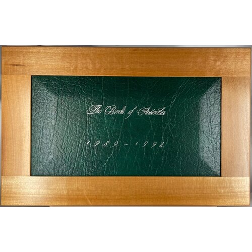 1989-1994 10 Dollar Silver Proof Coin Set Birds of Australia in Presentation Case