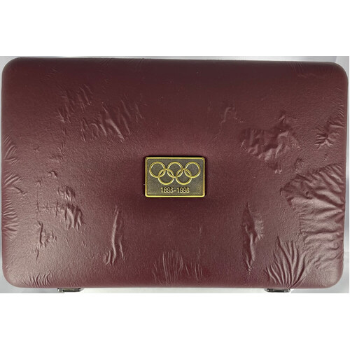 1993-1996 IOC Olympic Centenary Silver Proof 10 Coin Set