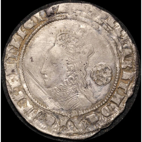 1575 Silver Sixpence Elizabeth I S#2563 about VF