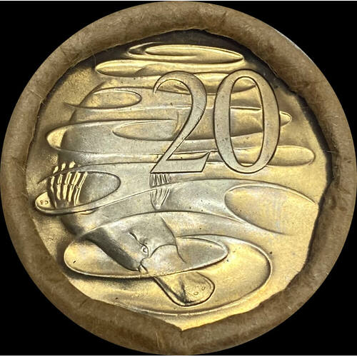 1979 20 Cent Coin Mint Roll Heads / Tails