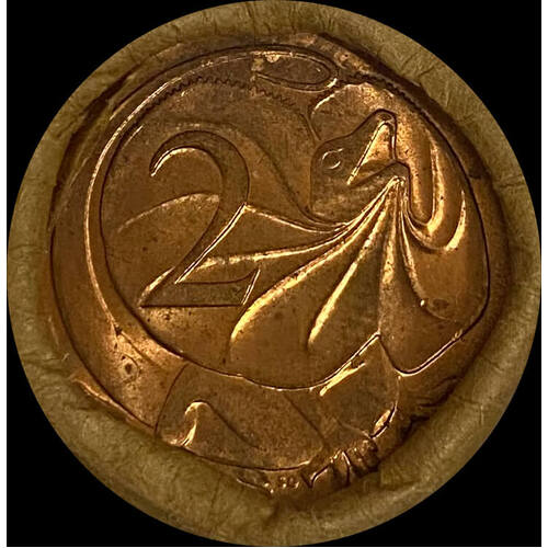 1971 Two Cent RAM Mint Roll Heads / Tails