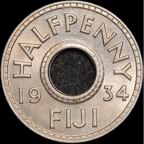Fiji 1934 Halfpenny KM#1 Uncirculated