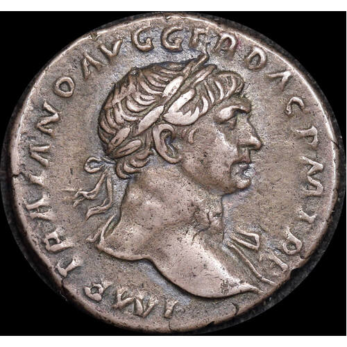 Ancient Rome (Imperial)  103-111 AD Trajan Silver Denarius Arabia  RIC II 142 Good VF