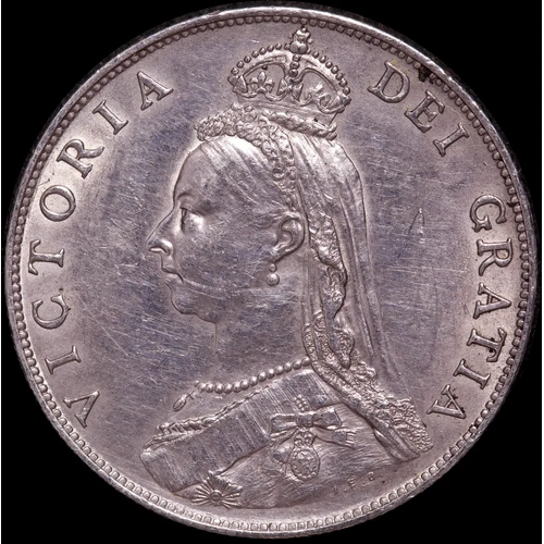 1887 Silver Florin Victoria S#3925 good EF