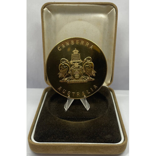 1966 Bronze Canberra Souvenir Medallion C#18