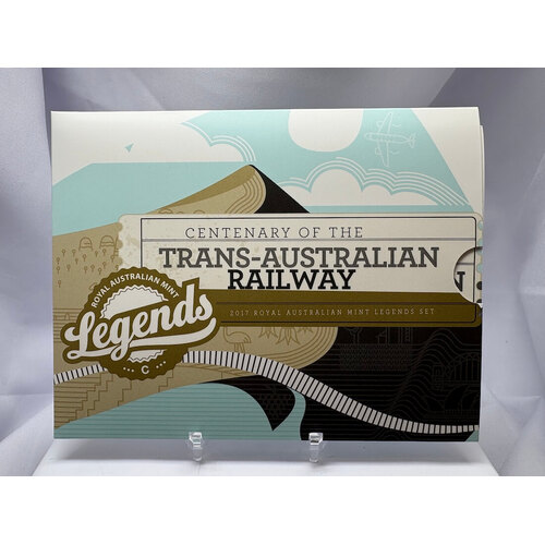 2017 Mint Coin Set Centenary of Trans-Australian Railway Legends Edition