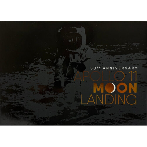 2019 Silver Two Domed Proof Coin Set Apollo 11 Moon Landing