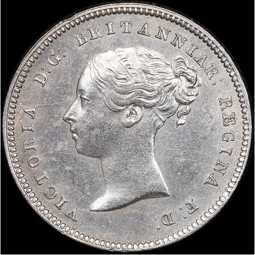 1838 Silver Maundy Four Pence Victoria KM#732 about Unc