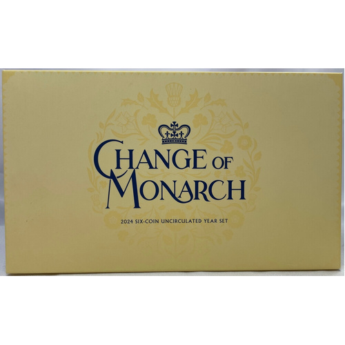 2024 Uncirculated Mint Coin Set - Change of Monarch