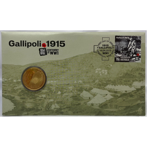 2015 PNC $1 Gallipoli - Simpson and his Donkey