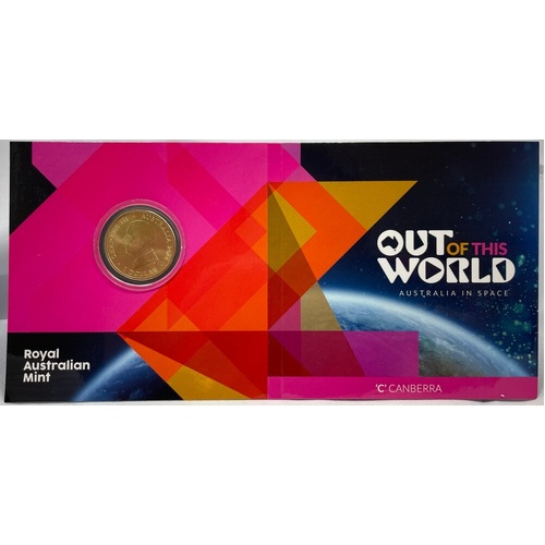 2024 1 Dollar Uncirculated Coin C Mintmark Australia in Space