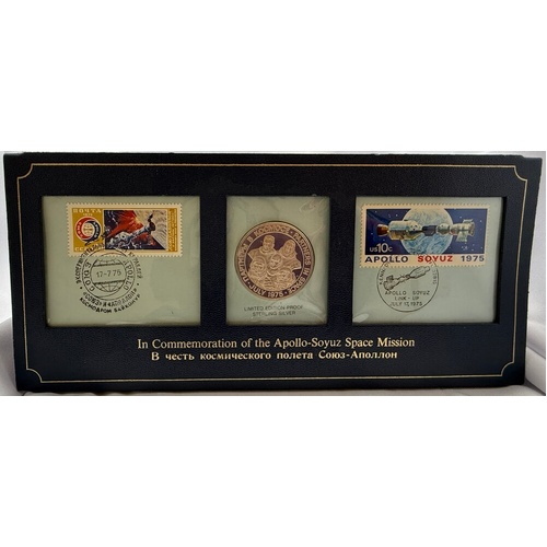 1975 Silver Medal - The Partners in Space Commemorative