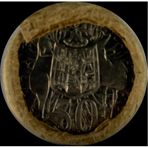 1980 50 Cent Mint Roll - Heads/Tails