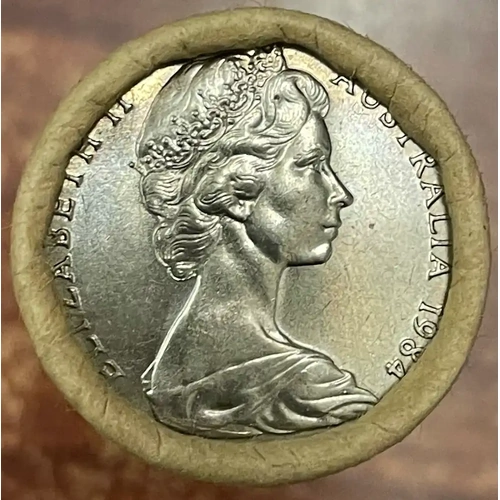 1984 10 Cent Coin RAM Roll - Heads/Heads