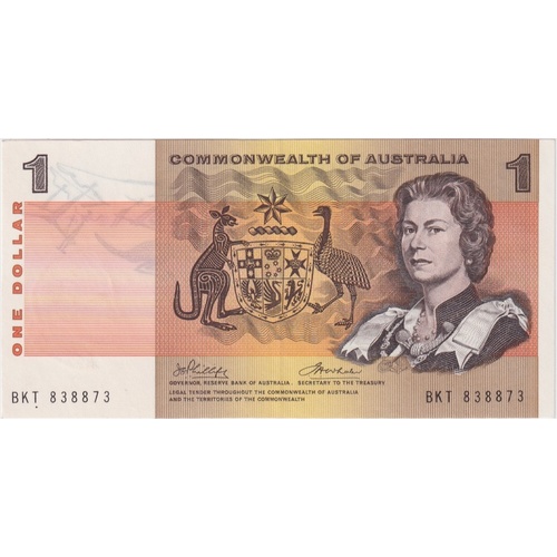 1972 $1 Note Broken Metallic Thread Phillips/Wheeler R74 GEF