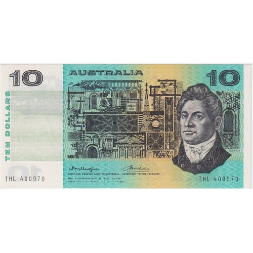 1976 $10 Note Knight/Wheeler Missing Intaglio Error R306A Uncirculated