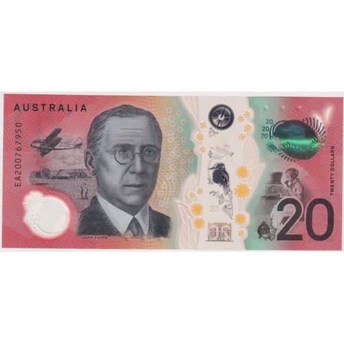 2020 $20 Note EA20 Last Prefix Lowe / Kennedy R428L Uncirculated