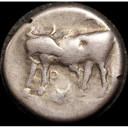 Parion (Mysia) 400 ~ 300 BC Silver Hemidrachm about VF