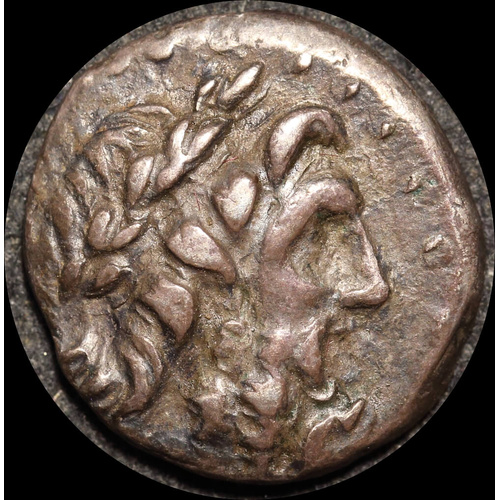 Achaean League (Achaia) 175 ~ 168 BC Silver Hemidrachm good VF