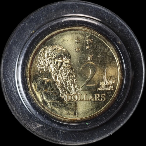 2018 $2 Coin Raphael Maklouf Effigy KM#101 Uncirculated Ex Anniversary Folder