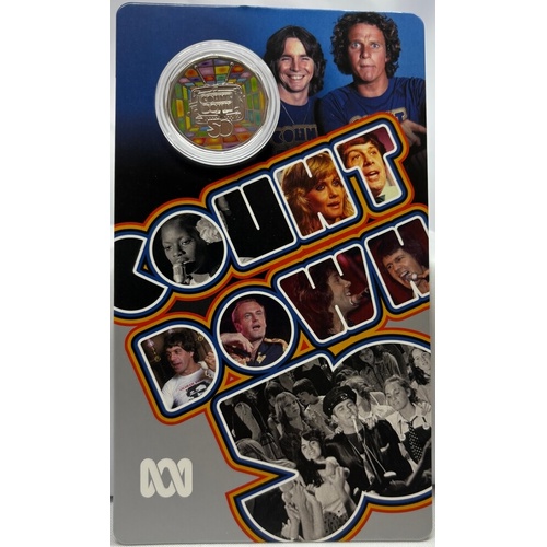 2024 Coloured 50 Cent Uncirculated Coin Countdown