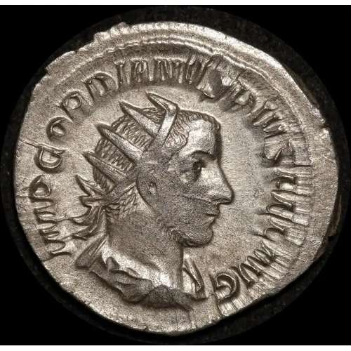 Ancient Rome (Imperial) 243 - 244 CE Gordian III Silver Antoninianus RIC IV 148 About EF