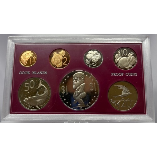 Cook Islands 1972 Proof Coin Set