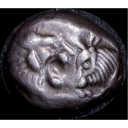 Ancient Greece (Kings of Lydia) 550 500 BC Silver 1/2 Stater Croesus good VF