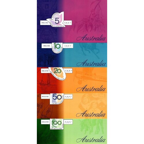 1997 Annually Dated Banknote Set - Deluxe (Black Serials)