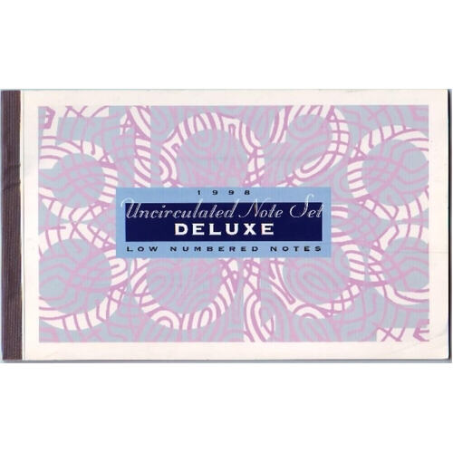 1998 Annually Dated Banknote Set Deluxe (Black Serials)