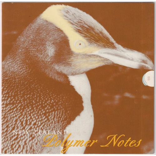 New Zealand 1999 5 Dollar Uncut Vertical Pair  Uncirculated