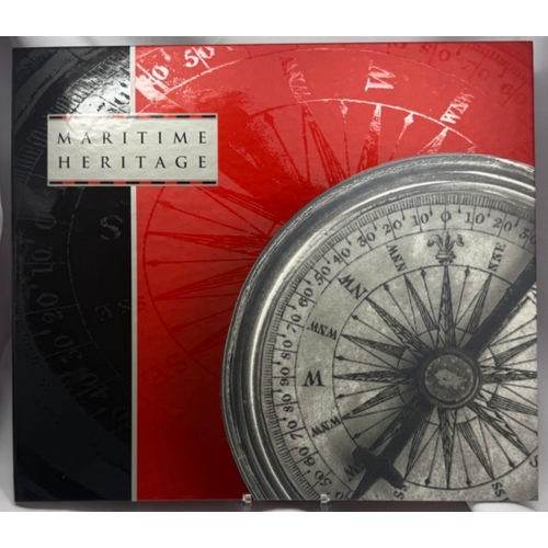 1999 20 Dollar Deluxe Note & Stamp Set Maritime Heritage