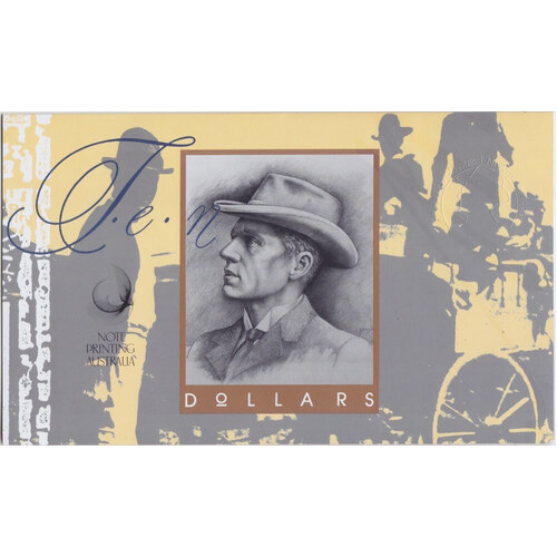 1993 10 Dollar First Day of Issue Folder Embossed