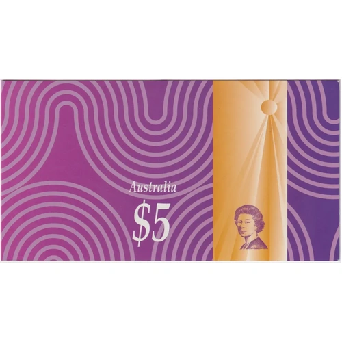 1997 Five Dollar Folder Hong Kong Handover 