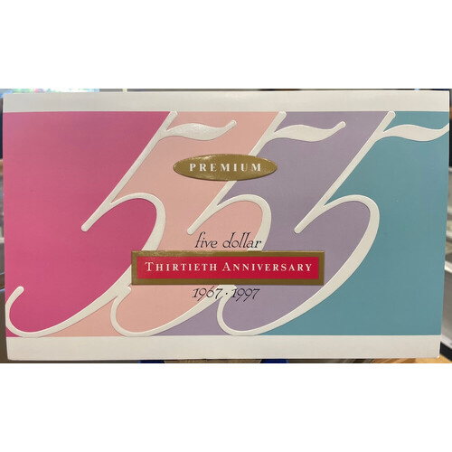 1997 Five Dollar Folder Premium - Famous Fives