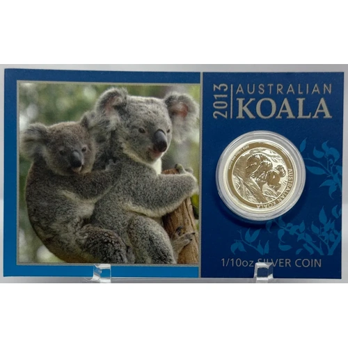 2013Silver 1/10oz Uncirculated Coin Koala