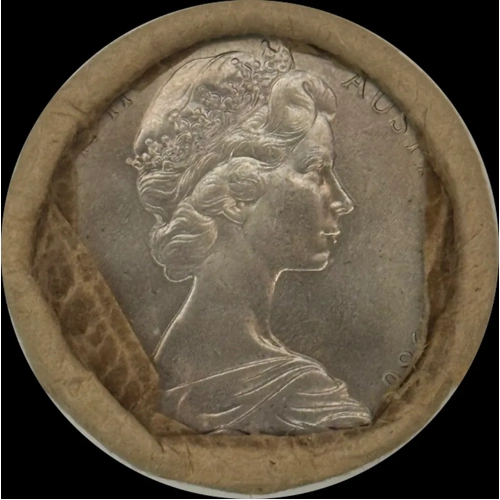 1980 50 Cent Mint Roll - Heads/Heads