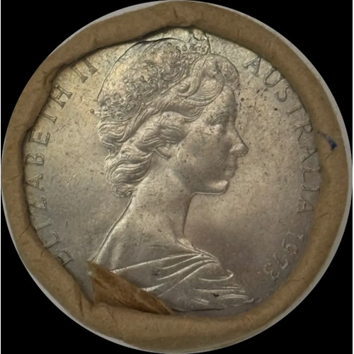 1978 Australian 20 Cent Mint Roll | Heads Tails