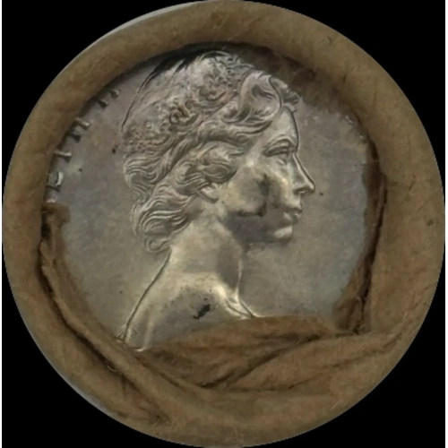 1975 5 Cent Coin Mint Roll Heads / Tails