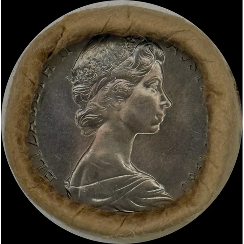 1980 5 Cent Coin Mint Roll Heads/Heads