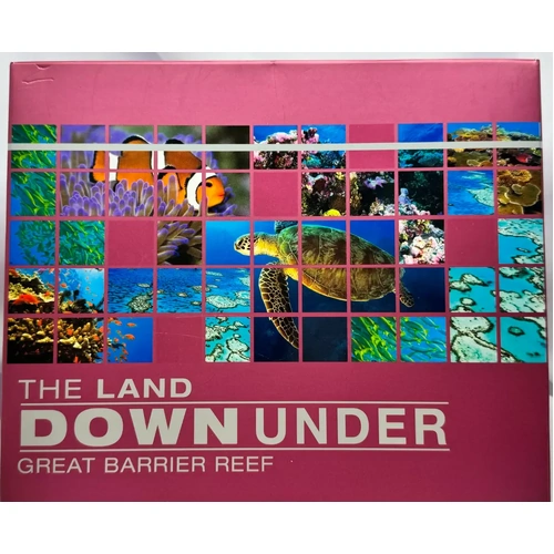 2014 Silver 5oz Proof Coin Land Down Under Great Barrier Reef