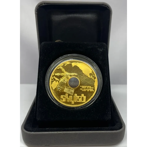 1980 Gold Medallion Skylab Kara International C#1980/23 Missing Box and Certificate