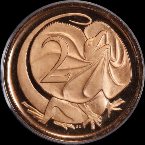 1966 Two Cents Proof Coin PCGS PR68DCAM