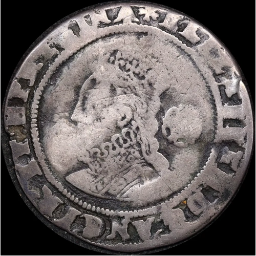 1574 Silver Sixpence Elizabeth I S#2563 Fine