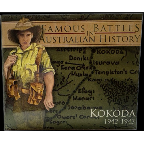 2012 Silver 1oz Proof Coin Famous Australian Battles - Kokoda